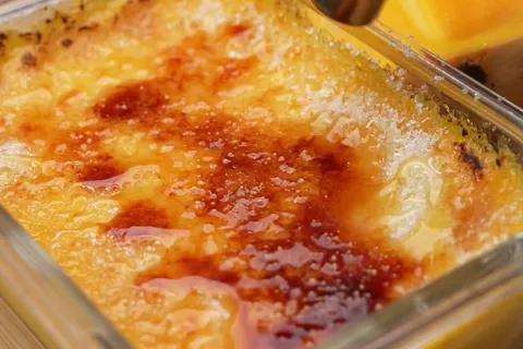 Mango Cream Brulee