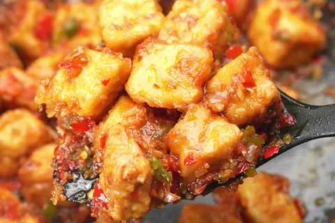 Tauhu Tempe Sambal Pedas