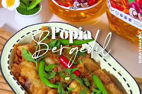 Popiah Bergedil Sambal Kicap