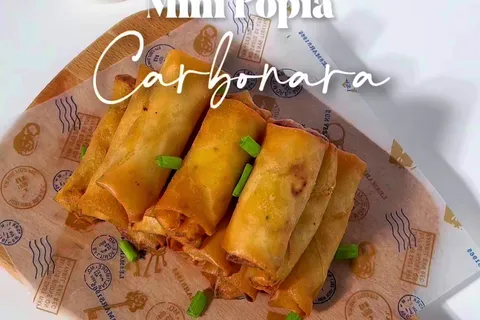Popiah Carbonara