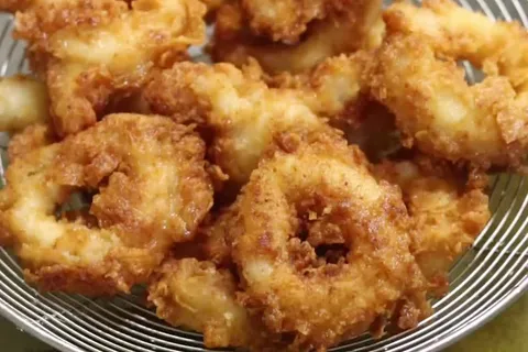 Sotong Celup Tepung Rangup