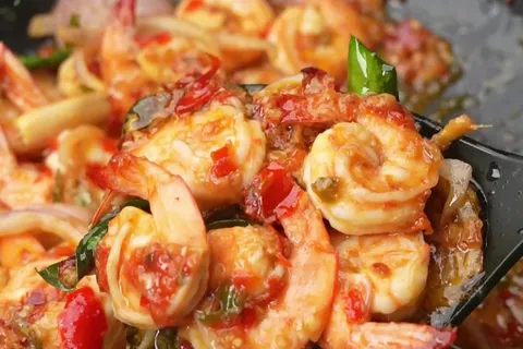 Udang Goreng Pedas Thai