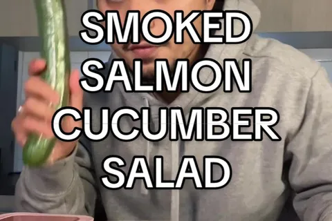 Salad Timun Salmon