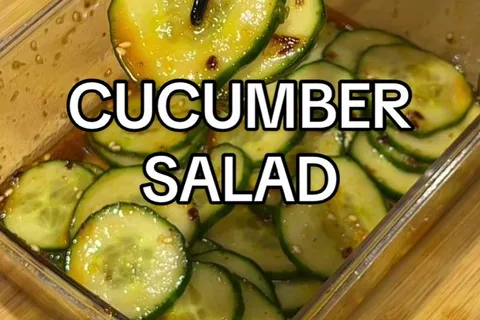 Cucumber Salad Simple