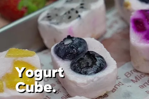 Frozen Yogurt Cube