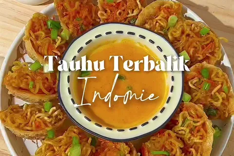 Tahu Terbalik Indomie Pedas