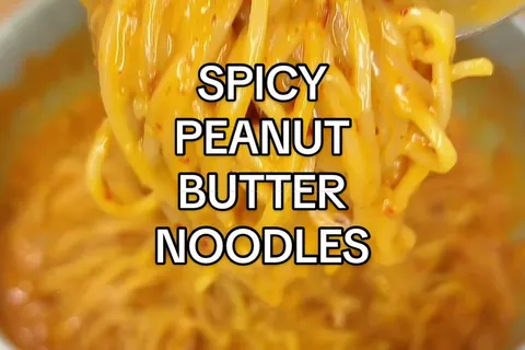 Mi Mentega Kacang Pedas
