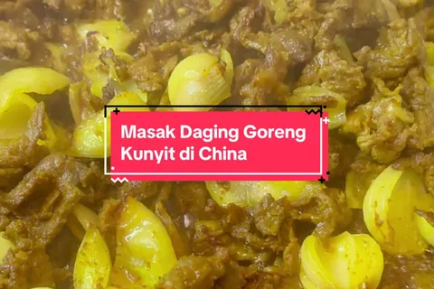 Daging Goreng Kunyit