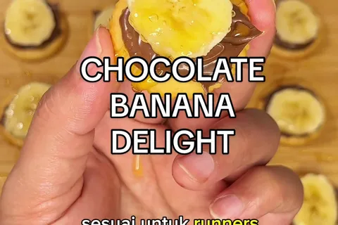 Biskut Tenaga Pisang Hazelnut