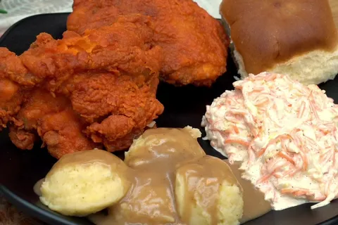 Snack Plate Ala KFC