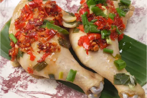 Ayam Kukus Sambal Pedas