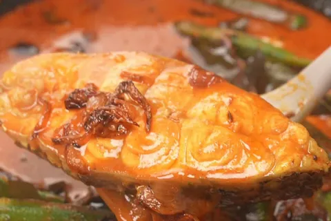 Kari Ikan Tumis Darat