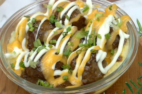 Loaded Potato Meatball
