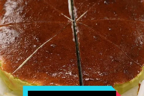 Pandan Burnt Cheesecake