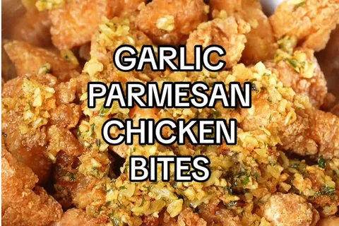 Garlic Parmesan Chicken Bites