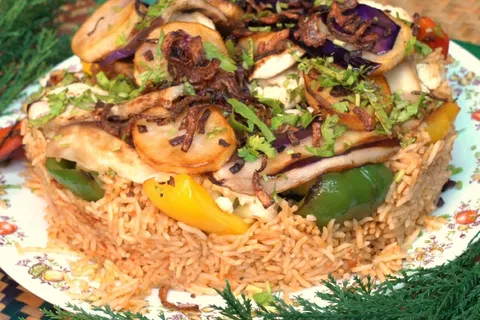 Nasi Maghluba Kambing