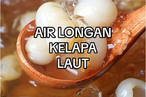 Air Longan Kelapa Laut