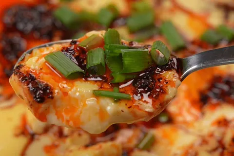 Spicy Steamed Egg