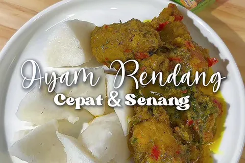 Ayam Rendang Mudah