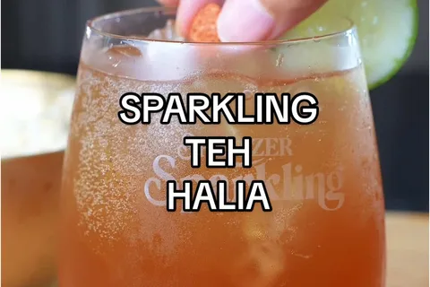 Sparkling Teh Halia