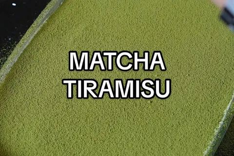 Matcha Tiramisu Simple