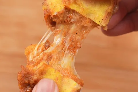 Roti Goreng Rendang Ayam