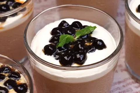 Multi Panna Cotta Boba