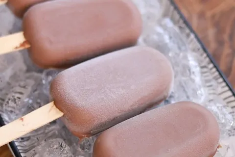 Ais Krim Coklat 3 Bahan