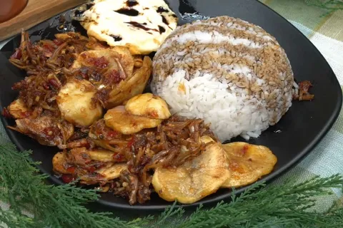 Sambal Kentang Ikan Bilis