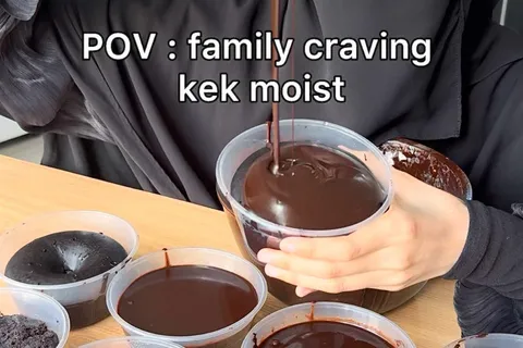 Kek Mousse Coklat