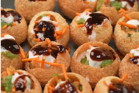 Pani Puri Homemade