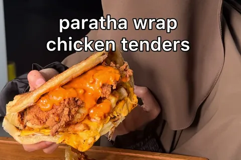 Paratha Wrap Chicken Tender