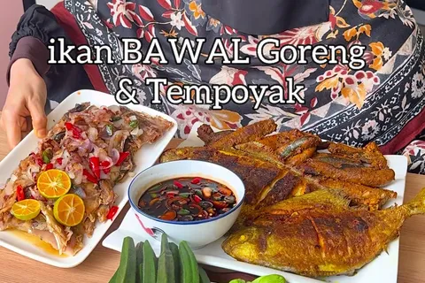 Ikan Bawal & Sambal Tempoyak