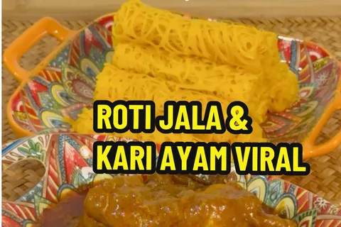 Roti Jala dan Kari Ayam