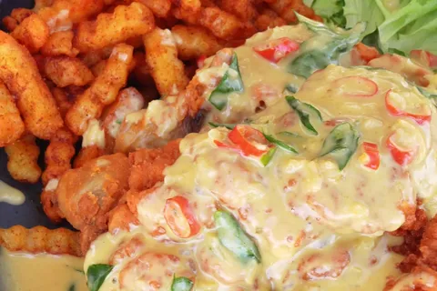 Chicken Chop Salted Egg