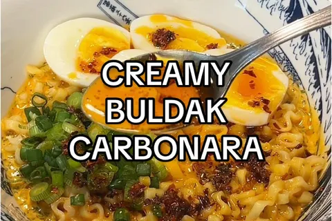 Creamy Botak Carbonara