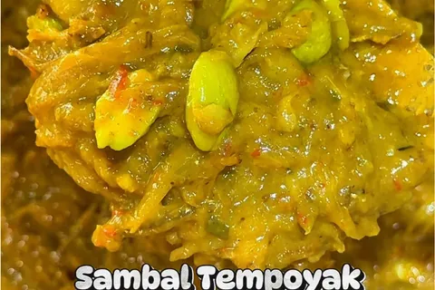 Sambal Tepoyok Petai