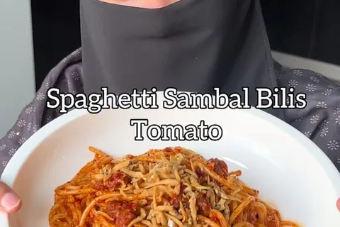Spaghetti Sambal Bilis Kimbap