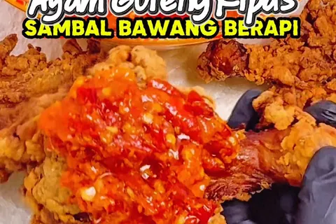 Ayam Goreng Kipas Sambal Bawang