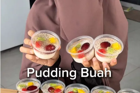 Puding Buah Mudah