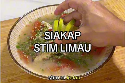 Ikan Siakap Steam Limau