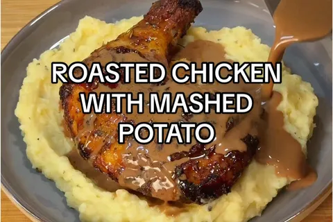 Roasted Chicken dan Mashed Potato