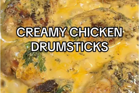 Creamy Chicken Drumsticks