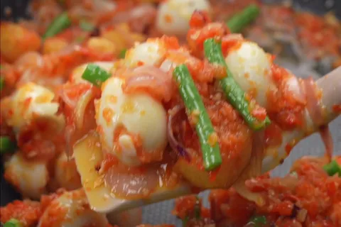 Sambal Puyuh Kacang Panjang
