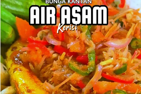 Air Asam Kerisik & Ikan Bakar