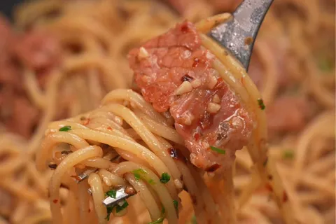 Spicy Beef Pasta