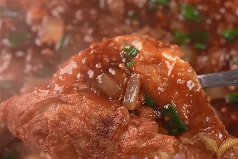 Telur Dadar Sos Tiram