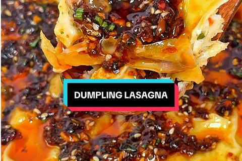 Dumpling Lasagna Viral