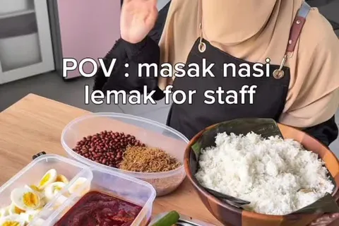 Nasi Lemak Sambal Sotong