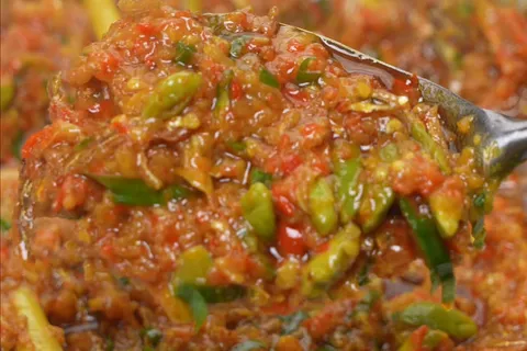 Sambal Tempoyak Ikan Bilis Petai